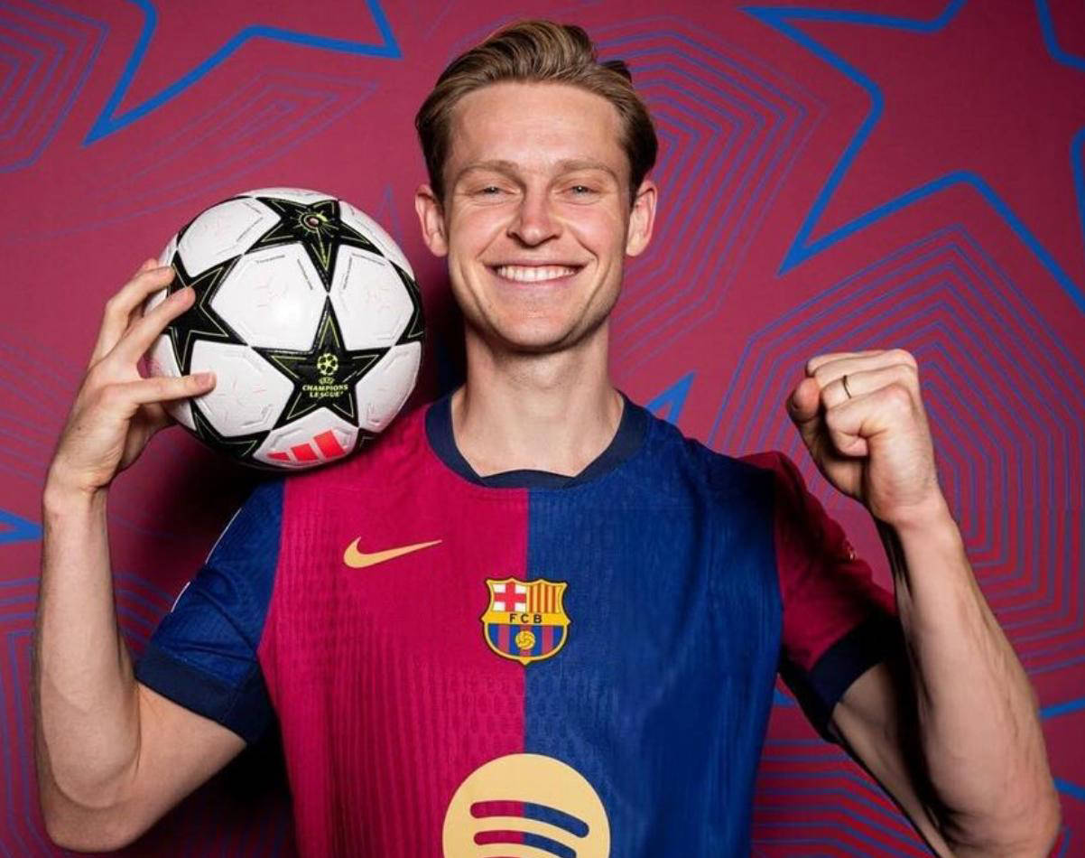 德容与巴萨续约至2029年 薪资问题得到圆满解决